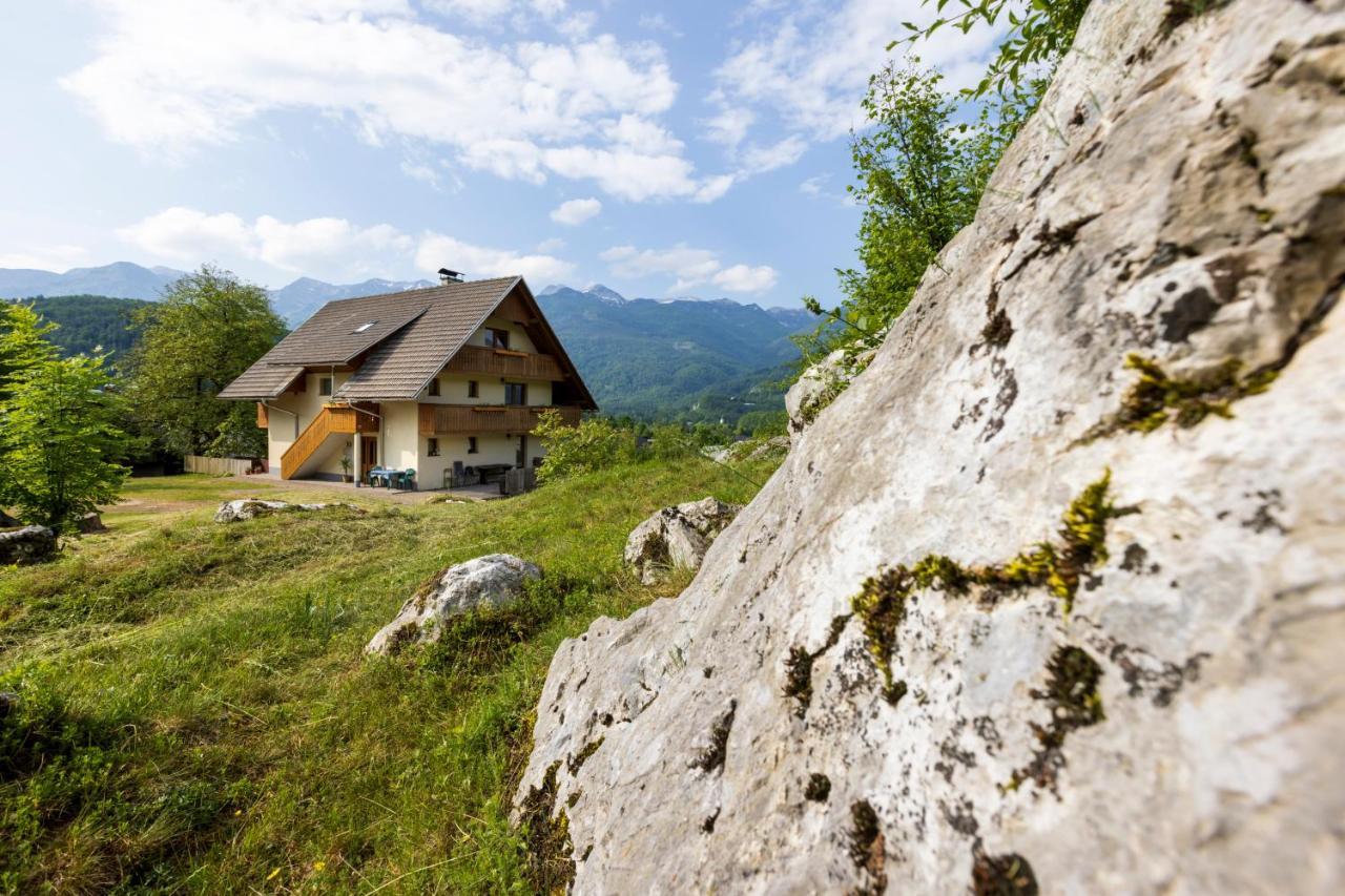 Apartmaji Pr' Brdarju Apartman Bohinji-tó Kültér fotó